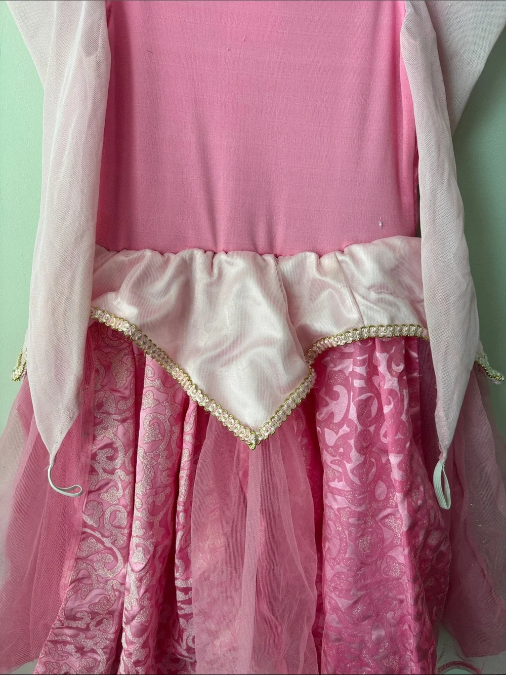 Disney Parks Aurora Princess gown girls size small